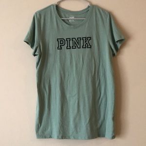 Pink Logo Tee Size L